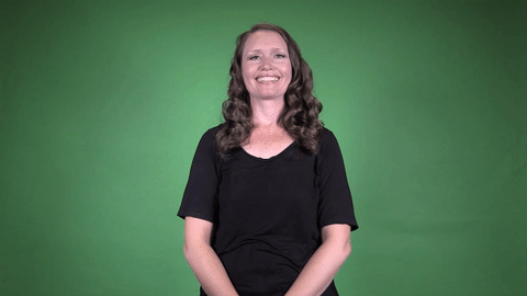 Sign for AIRPLANE in ASL