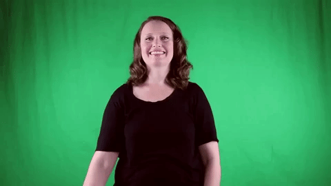 Sign for APPEAR in ASL