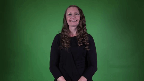 Sign for AVENUE in ASL
