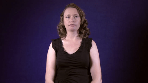 Sign for AVERAGE HEIGHT in ASL