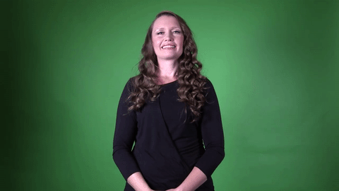 Sign for THIRTY-FOUR in ASL 