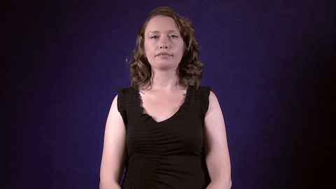 Sign for BANANA in ASL