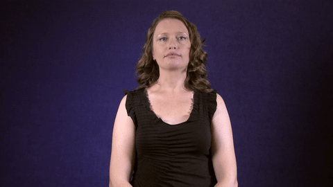 Sign for BANKER in ASL