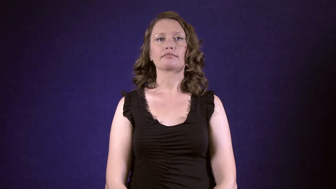 Sign for BIG HEADED in ASL