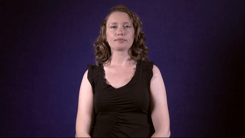 Sign for BOB HAIR CUT in ASL 
