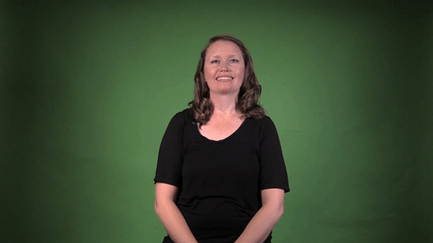 sign for BRIEF-TIME in ASL