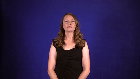 Sign for BRIGHT in ASL