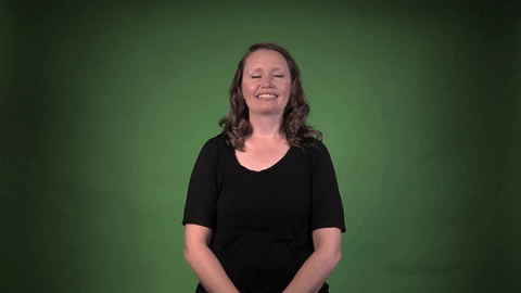 Sign for BROWN MANE in ASL