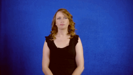 sign for BURN DOWN in ASL