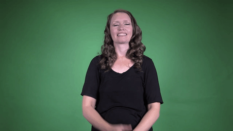 Sign for BUY in ASL