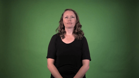 Sign for CARELESS in ASL