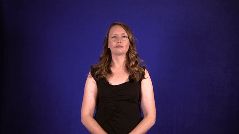 Sign for CHARACTERIZATION in ASL