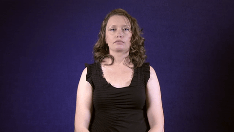 Sign for CHECK FACEBOOK in ASL