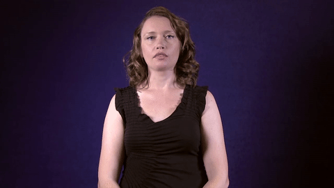 Sign for CHERRY in ASL