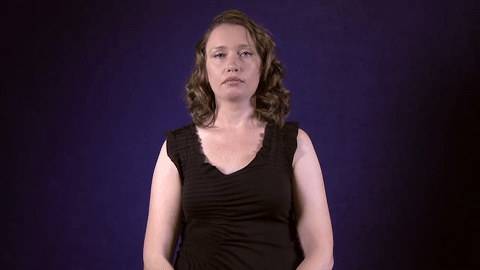 Sign for CIGARETTE in ASL