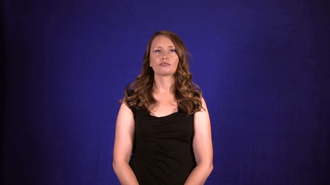 Sign for CLEAR in ASL