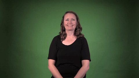 Sign for CONTACT-TO in ASL