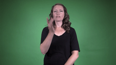 Sign for CONTACT LENSES in ASL, Sign for CONTACTS in ASL