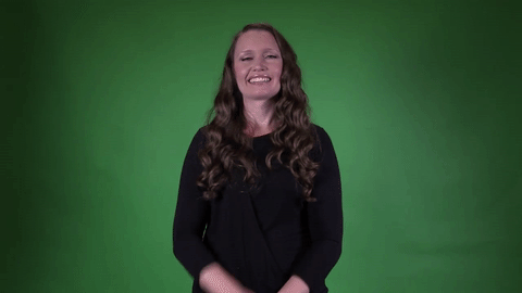 Sign for CROCODILE in ASL