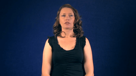 Sign for CURTAINS in ASL