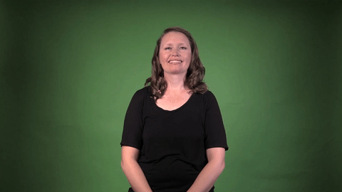Sign for DEAF STUDIES in ASL