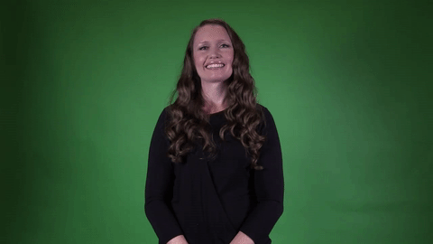 ASL sign for duck — animated demonstration