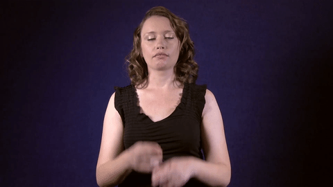 ASL sign for egg — animated demonstration