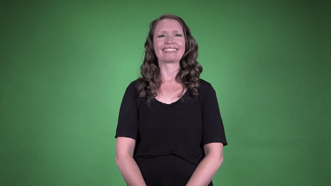 ASL sign for fine — animated demonstration