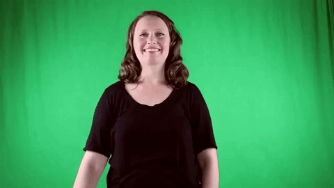 ASL sign for fork — animated demonstration