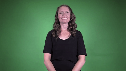 ASL sign for good — animated demonstration