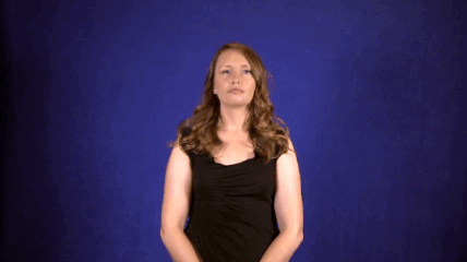 ASL sign for less — animated demonstration