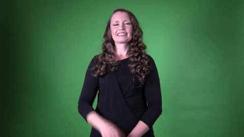 fingerspelled letter O | ASL dictionary O