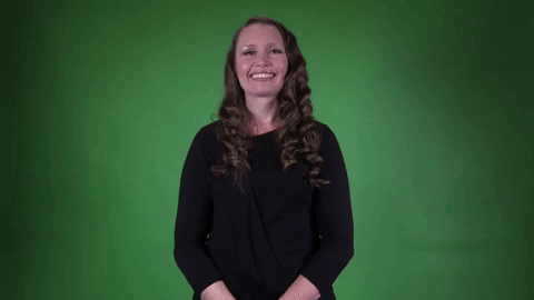 ASL sign for player — animated demonstration