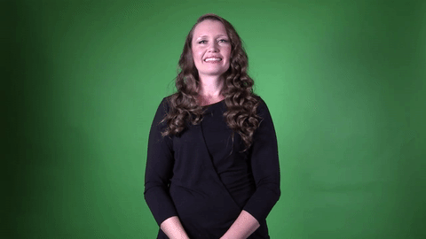 fingerspelled letter R | ASL dictionary R