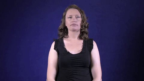 ASL sign for ugly — animated demonstration