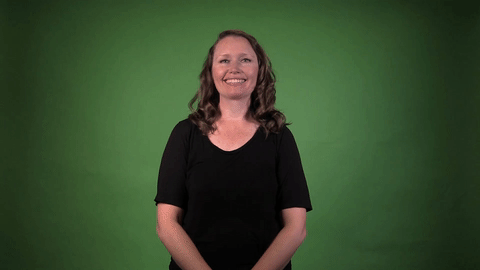 Sign for BIG TALKER in ASL