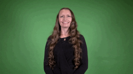 Sign for BLURRY VISION in ASL