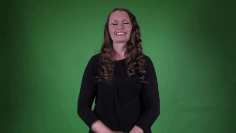 Sign for BOSTON in ASL