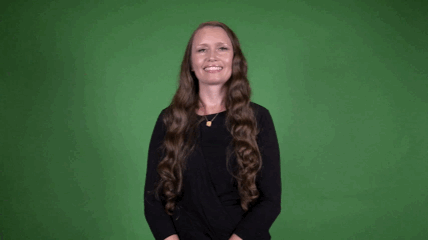 Sign for CENTIMETER in ASL