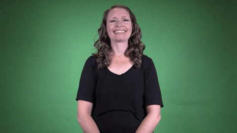 Sign for CLOSE BOOK in ASL