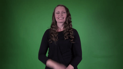 Sign for CORNBREAD in ASL