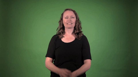 Sign for COST in ASL