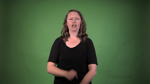 Sign for COUGH MEDICINE in ASL