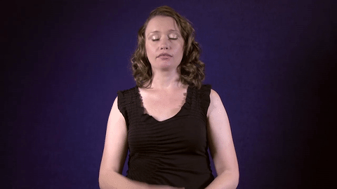 ASL sign for excuse me (primary form) — animated demonstration