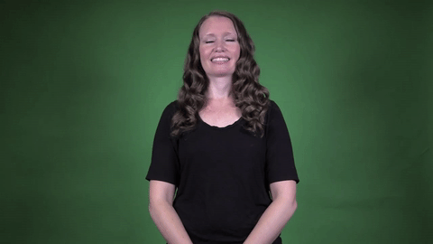 ASL sign for lake — animated demonstration