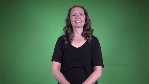 ASL sign for language (primary form) — animated demonstration
