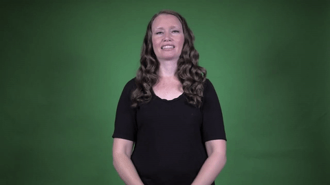 ASL sign for lift weights — animated demonstration