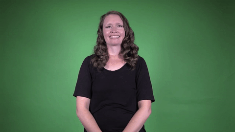 ASL sign for lunch — animated demonstration