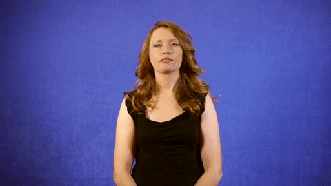 ASL sign for maybe — animated demonstration