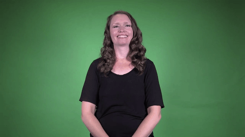 ASL sign for monday — animated demonstration